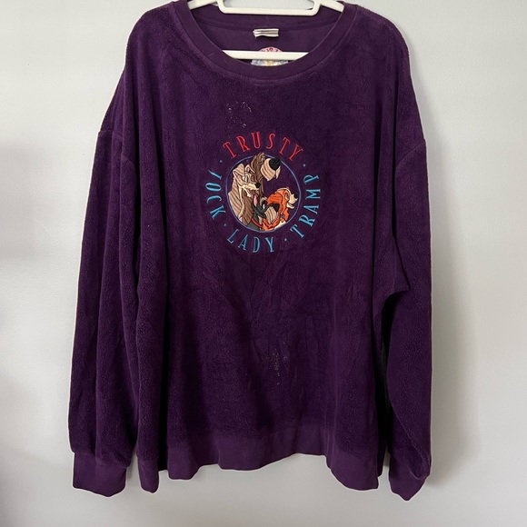 Disney Sweaters - Extremely Rare! Vintage Lady and the Tramp Crewneck
